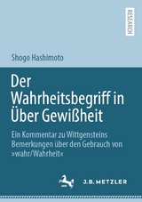 Der Wahrheitsbegriff in Über Gewißheit -  Shogo Hashimoto