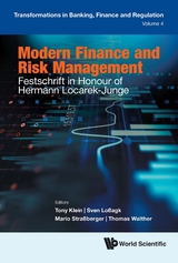 Modern Finance And Risk Management: Festschrift In Honour Of Hermann Locarek-junge - 