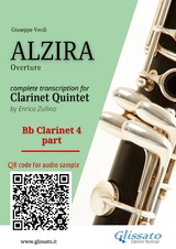 Bb Clarinet 4 part of "Alzira" for Clarinet Quintet - Giuseppe Verdi, a cura di Enrico Zullino