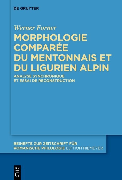 Morphologie comparée du mentonnais et du ligurien alpin -  Werner Forner