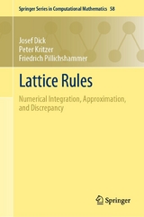 Lattice Rules - Josef Dick, Peter Kritzer, Friedrich Pillichshammer