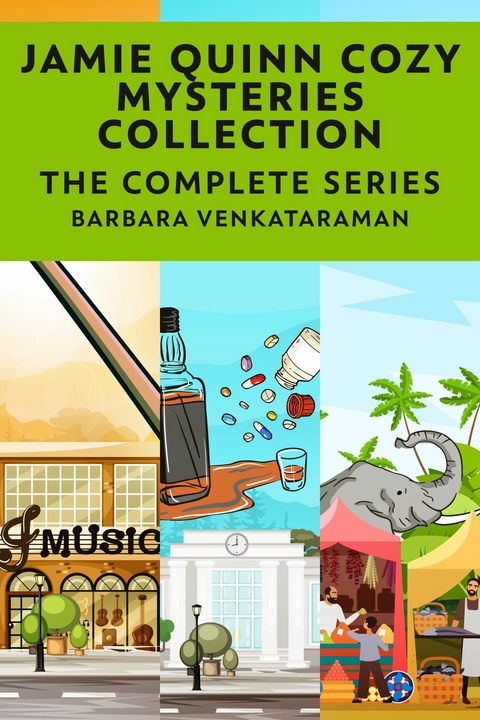 Jamie Quinn Cozy Mysteries Collection -  Barbara Venkataraman