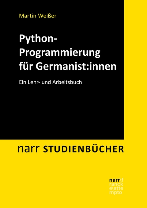 Python-Programmierung für Germanist:innen -  Martin Weißer