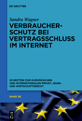 Verbraucherschutz bei Vertragsschluss im Internet - Sandra Vivian Wagner