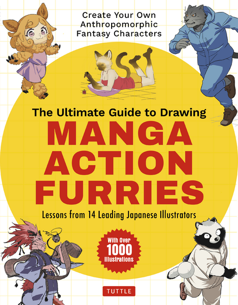 Ultimate Guide to Drawing Manga Action Furries -  Genkosha Studio,  Hitsujirobo