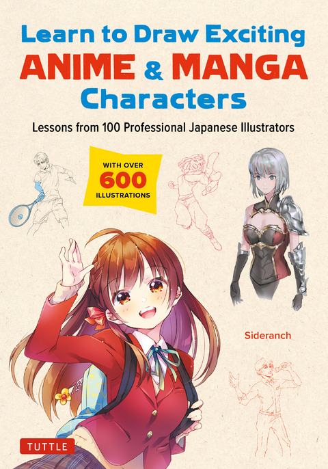 Learn to Draw Exciting Anime & Manga Characters -  Sideranch