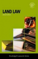 Land Law Lawcards 2010-2011 - Routledge