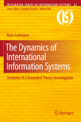 The Dynamics of International Information Systems - Hans Lehmann