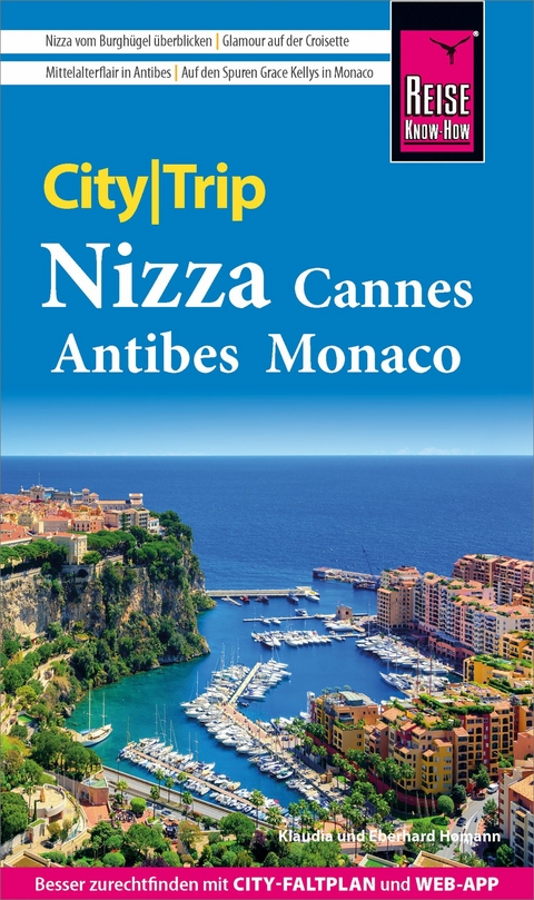 Reise Know-How CityTrip Nizza, Cannes, Antibes, Monaco - Klaudia Homann, Eberhard Homann