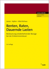 Renten, Raten, Dauernde Lasten - Rudolf Jansen, Michael Myßen, Anne Killat-Risthaus