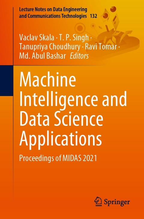 Machine Intelligence and Data Science Applications - 