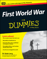 First World War For Dummies -  Se n Lang