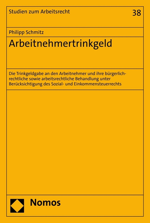 Arbeitnehmertrinkgeld -  Philipp Schmitz