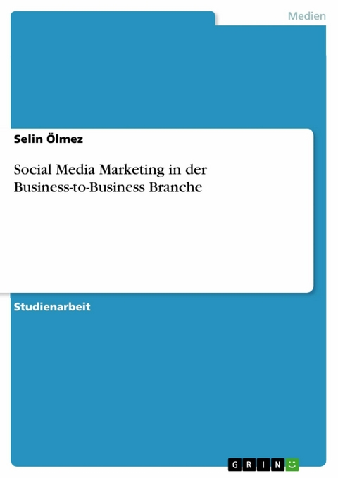 Social Media Marketing in der Business-to-Business Branche - Selin Ölmez