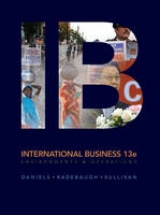 International Business - Daniels, John; Radebaugh, Lee; Sullivan, Daniel