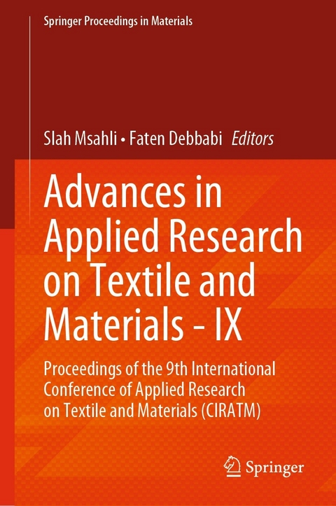 Advances in Applied Research on Textile and Materials - IX - 