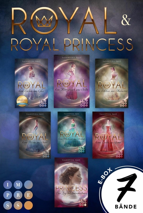 Royal: Royal-Mega-E-Box: Alle Bände der märchenhaft-romantischen Fantasyreihe »Royal« (Band 1-6 inklusive Spin-off) -  Valentina Fast