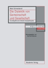 Die Dialektik von Gemeinschaft und Gesellschaft - Nele Schneidereit