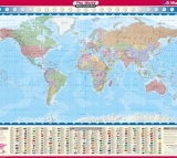 Miller World Wall Map - Ordnance Survey