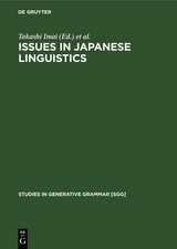 Issues in Japanese Linguistics - 