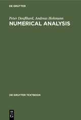 Numerical Analysis - Peter Deuflhard, Andreas Hohmann