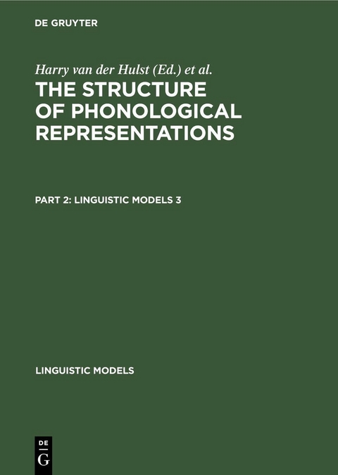The Structure of Phonological Representations. Part 2 - 