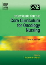 Study Guide for the Core Curriculum for Oncology Nursing - ONS; Mahon, Suzanne M.