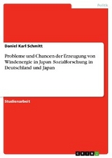 Probleme und Chancen der Erzeugung von Windenergie in Japan. Sozialforschung in Deutschland und Japan - Daniel Karl Schmitt