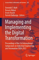 Managing and Implementing the Digital Transformation - 