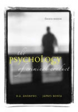 The Psychology of Criminal Conduct - Andrews, D.; Bonta, James