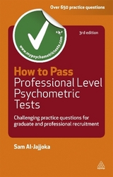 How to Pass Professional Level Psychometric Tests - Al-Jajjoka, Sam