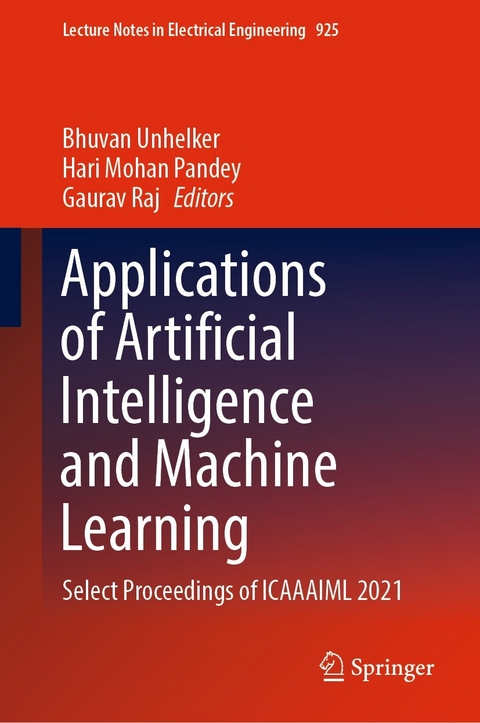 Applications of Artificial Intelligence and Machine Learning - 