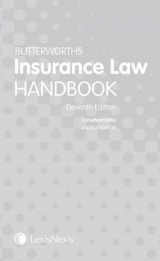 Butterworths Insurance Law Handbook - Barton, Andrew