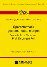 Sportinformatik – gestern, heute, morgen - 