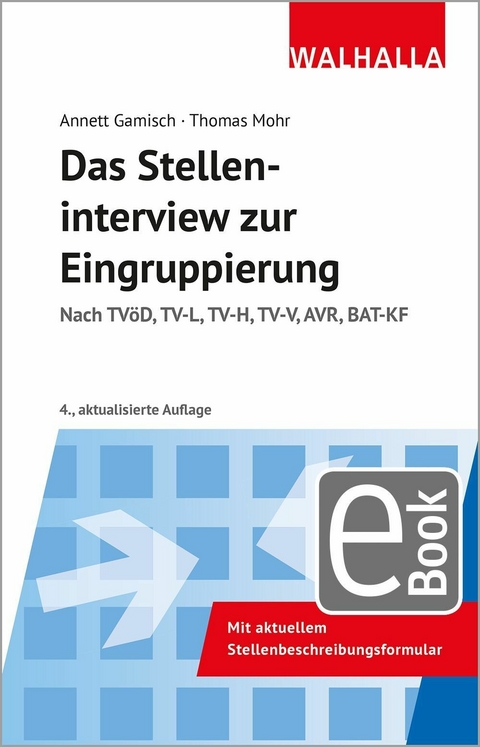 Das Stelleninterview zur Eingruppierung - Annett Gamisch, Thomas Mohr