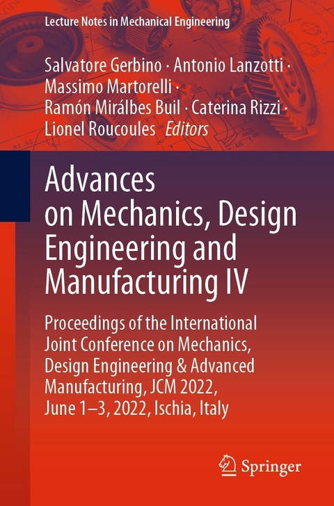 Advances on Mechanics, Design Engineering and Manufacturing IV - 