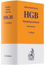 Handelsgesetzbuch - Koller, Ingo; Roth, Wulf-Henning; Morck, Winfried
