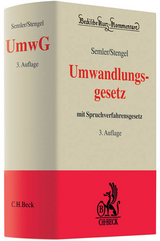 Umwandlungsgesetz - Semler, Johannes; Stengel, Arndt