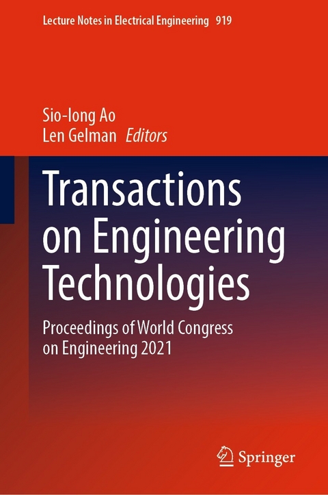 Transactions on Engineering Technologies - 