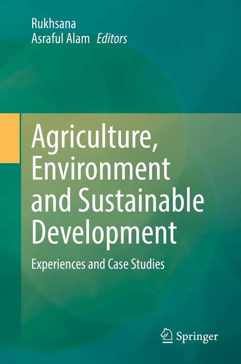 Agriculture, Environment and Sustainable Development - 