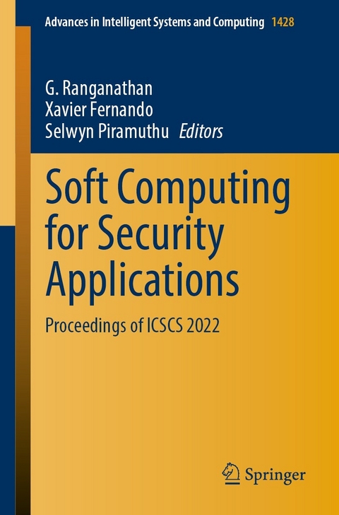 Soft Computing for Security Applications - 