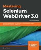 Mastering Selenium WebDriver 3.0 -  Collin Mark Collin