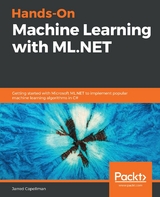 Hands-On Machine Learning with ML.NET -  Capellman Jarred Capellman