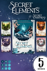 Secret Elements: Band 1-4 plus Prequel-Roman der magischen Secret-Elements-Welt -  Johanna Danninger