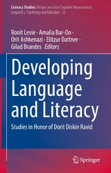 Developing Language and Literacy - 