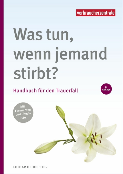 Was tun, wenn jemand stirbt? - Lothar Heidepeter