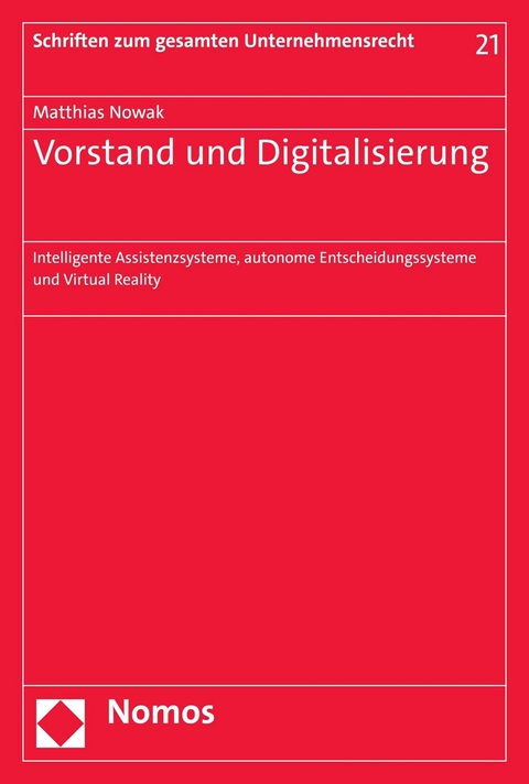 Vorstand und Digitalisierung -  Matthias Nowak