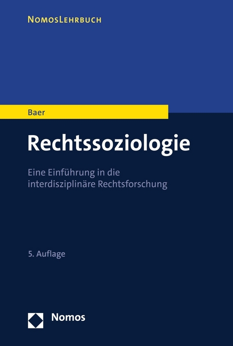 Rechtssoziologie -  Susanne Baer
