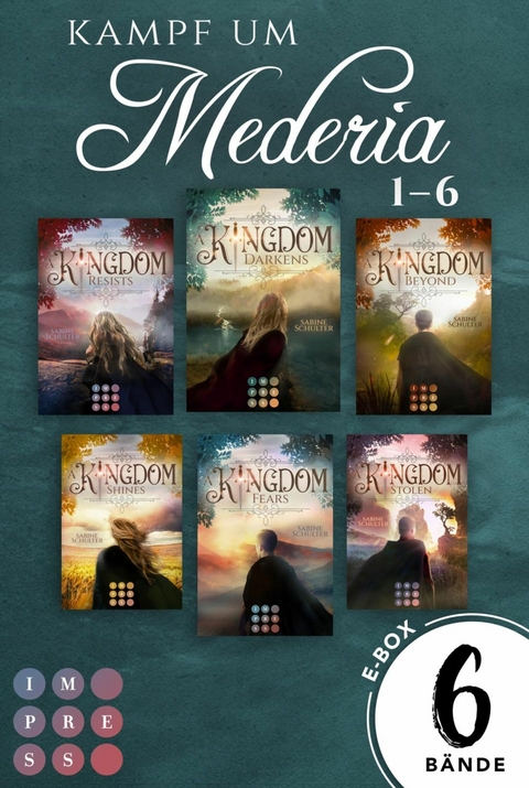 Sammelband der epischen Fantasysage »Kampf um Mederia« (Band 1-6) (Kampf um Mederia) -  Sabine Schulter