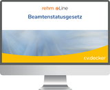 Beamtenstatusgesetz online - 